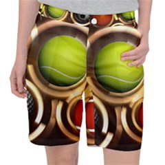 Sport Ball Tennis Golf Football Pocket Shorts by Bajindul