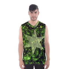 Star Blue Star Space Universe Men s Sportswear by Bajindul