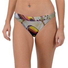 Cute Funny Coutan With Flowers Band Bikini Bottom by FantasyWorld7