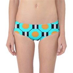 Octagon Blue 2 Classic Bikini Bottoms