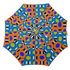 Octagon Orange Straight Umbrellas by impacteesstreetwear