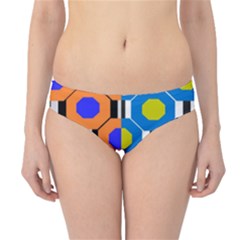 Octagon Orange Hipster Bikini Bottoms by impacteesstreetwear