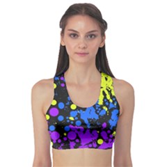 Painted Design 5 Sports Bra by impacteesstreetweartwo