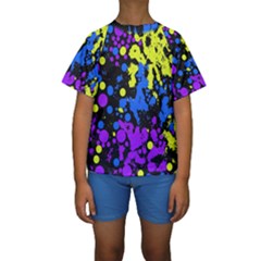 Painted Design 5 Kids  Short Sleeve Swimwear by impacteesstreetweartwo