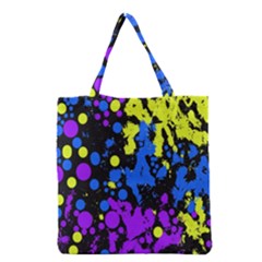 Painted Design 5 Grocery Tote Bag by impacteesstreetweartwo