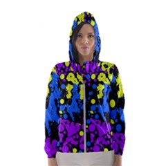 Painted Design 5 Women s Hooded Windbreaker by impacteesstreetweartwo