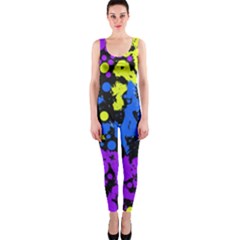 Painted Design 5 One Piece Catsuit by impacteesstreetweartwo