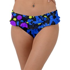 Painted Design 5 Frill Bikini Bottom by impacteesstreetweartwo