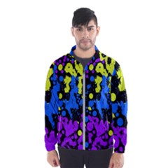 Painted Design 5 Men s Windbreaker by impacteesstreetweartwo