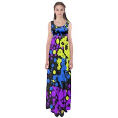 Painted Design 5 Empire Waist Maxi Dress by impacteesstreetweartwo