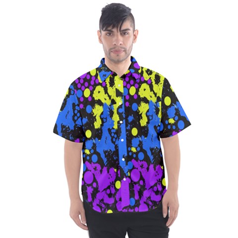 Painted Design 5 Men s Short Sleeve Shirt by impacteesstreetweartwo