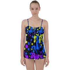 Painted Design 5 Babydoll Tankini Set by impacteesstreetweartwo