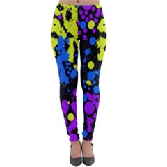 Painted Design 5 Lightweight Velour Leggings