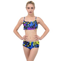 Painted Design 5 Layered Top Bikini Set by impacteesstreetweartwo