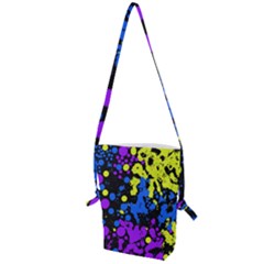 Painted Design 5 Folding Shoulder Bag by impacteesstreetweartwo