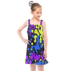 Painted Design 5 Kids  Overall Dress by impacteesstreetweartwo