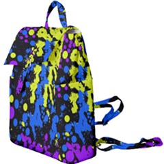 Painted Design 5 Buckle Everyday Backpack by impacteesstreetweartwo