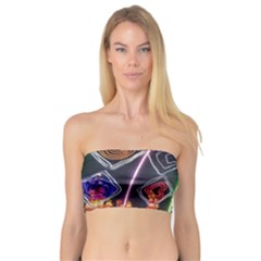 Dragon Lights Bandeau Top by Riverwoman