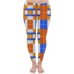 Checkered 5 Classic Winter Leggings