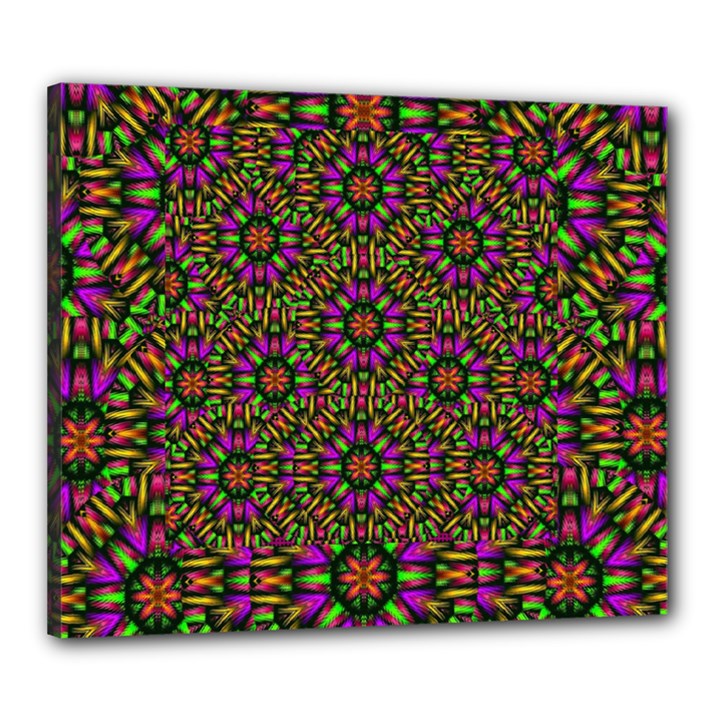 Paradise Flower In The Jungle Canvas 24  x 20  (Stretched)