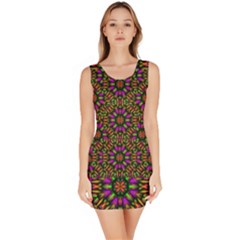 Paradise Flower In The Jungle Bodycon Dress by pepitasart