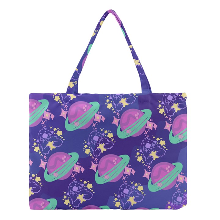 Sparkly Otterspace 2019 Wallpaper Medium Tote Bag