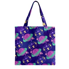 Sparkly Otterspace 2019 Wallpaper Zipper Grocery Tote Bag by sparklyotterspace