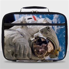 Astronaut Space Shuttle Discovery Full Print Lunch Bag by Pakrebo