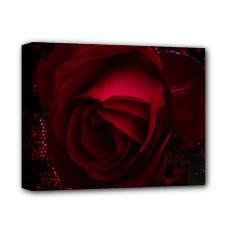 Rose Art Beautiful Beauty Bloom Deluxe Canvas 14  X 11  (stretched) by Pakrebo