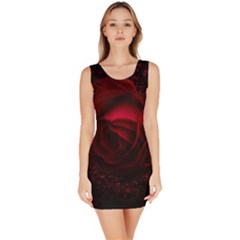 Rose Art Beautiful Beauty Bloom Bodycon Dress by Pakrebo