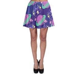 Sparkly Otterspace 2019 Wallpaper Skater Skirt by sparklyotterspace