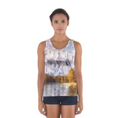 Painting Paint Landscape Nature Sport Tank Top  by Pakrebo