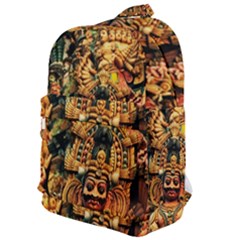 Sculpture Art Temple Tower Classic Backpack