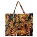 Sculpture Art Temple Tower Zipper Large Tote Bag View1