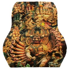 Sculpture Art Temple Tower Car Seat Back Cushion  by Pakrebo