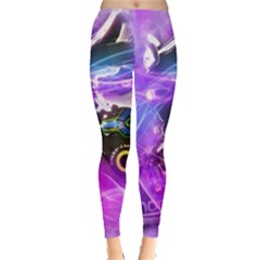 Ski Boot Ski Boots Skiing Activity Leggings  by Pakrebo