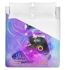 Ski Boot Ski Boots Skiing Activity Duvet Cover (queen Size) by Pakrebo