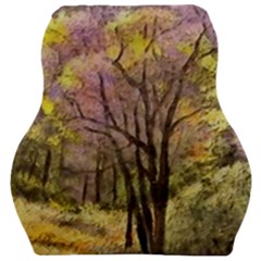 Outdoor Nature Natural Woods Car Seat Velour Cushion  by Pakrebo