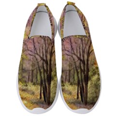 Outdoor Nature Natural Woods Men s Slip On Sneakers by Pakrebo