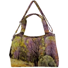 Outdoor Nature Natural Woods Double Compartment Shoulder Bag by Pakrebo