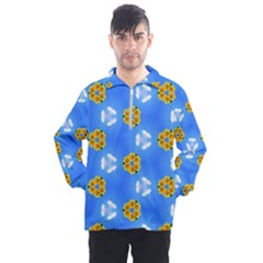 Pattern Sequence Motif Design Plan Flowers Men s Half Zip Pullover