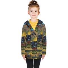 Outdoor Landscape Scenic View Kids  Double Breasted Button Coat by Pakrebo