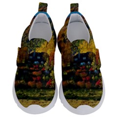 Outdoor Landscape Scenic View Kids  Velcro No Lace Shoes by Pakrebo