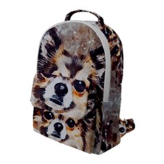 Chihuahua Dog Cute Pets Small Flap Pocket Backpack (large) by Pakrebo