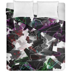 Abstract Background Science Fiction Duvet Cover Double Side (california King Size) by Pakrebo