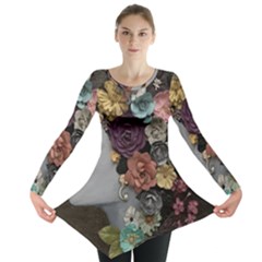 Asian Beauty Long Sleeve Tunic 