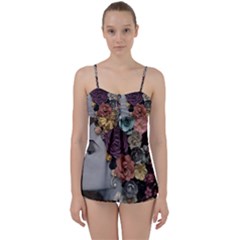 Asian Beauty Babydoll Tankini Set by CKArtCreations