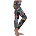 Asian Beauty Kids  Lightweight Velour Classic Yoga Leggings View3