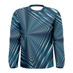 Form Pattern Tunnel Design Men s Long Sleeve Tee by Pakrebo