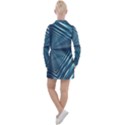 Form Pattern Tunnel Design Women s Long Sleeve Casual Dress View2